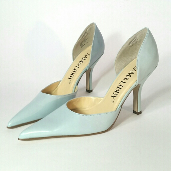 Sam & Libby Shoes - NWOT 🌻 Sam & Libby 🌹Pale Blue Heels